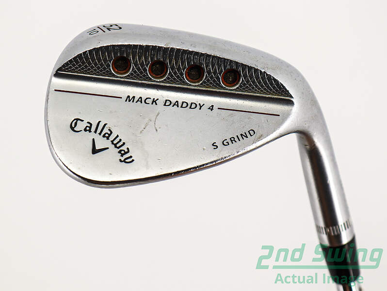 Callaway Mack Daddy 4 Chrome Wedge Gap GW 52° Steel Stiff Right 35.5in
