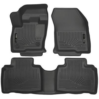 Husky Liners 99311, Kit Black Plastic Front & 2Nd Seat Floor L Iners Performance