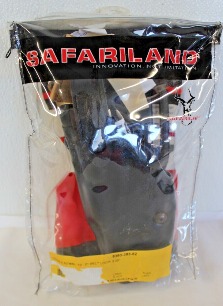 SAFARILAND 6360 ALS/SLS MID-RIDE, DUTY RATED LEVEL III RETENTION HOLSTER