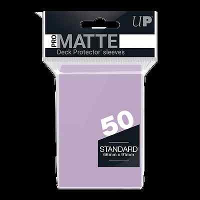 Pro-Matte Sleeves (50ct) - Lilac Ultra Pro GAMING SUPPLY BRAND NEW ABUGames