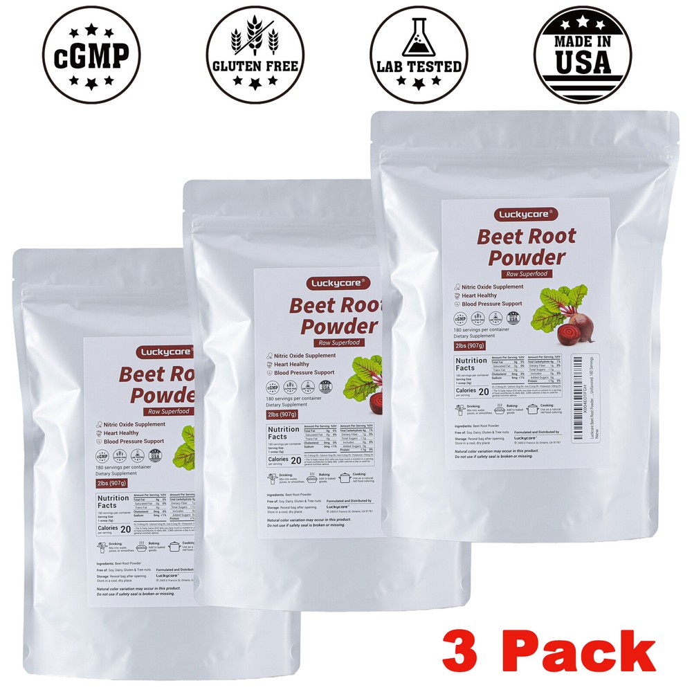 Organic Beet Root Powder, 6LBS, Superfood Drink Mix | Non-GMO, Vegan Friendly