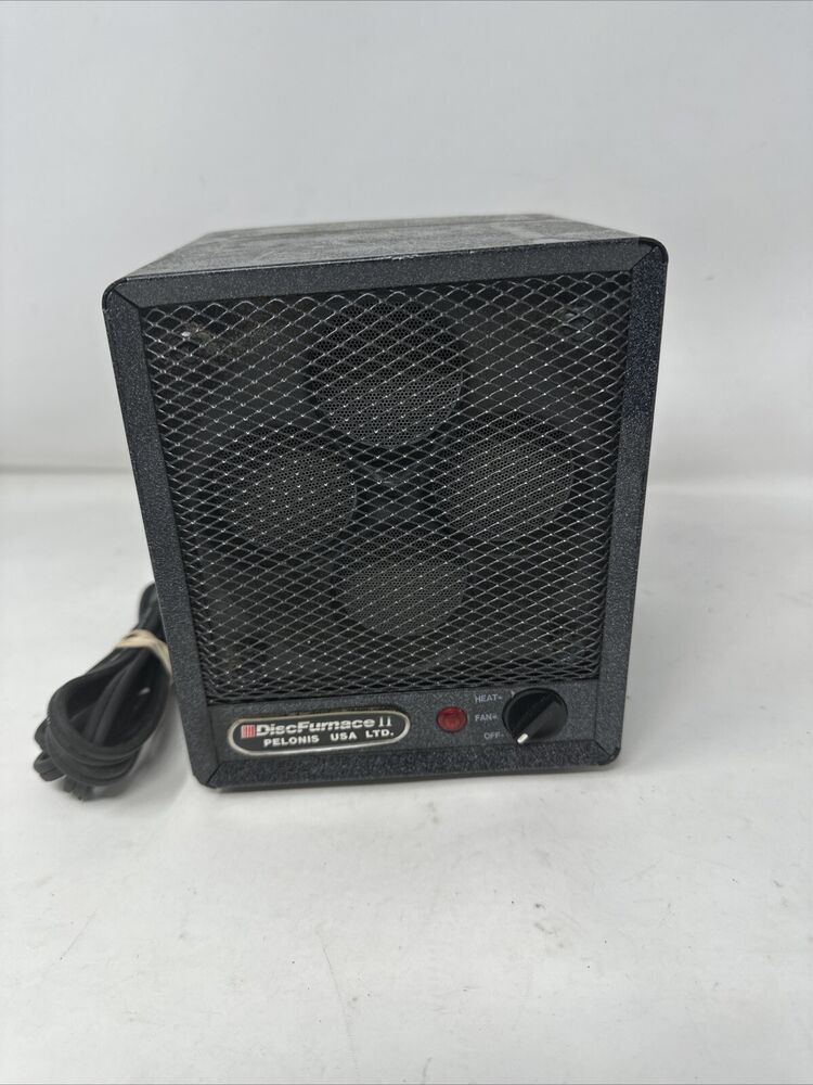Pelonis Disc Furnace II Portable Space Heater Honeycomb Ceramic 1500W PF-1212B4A