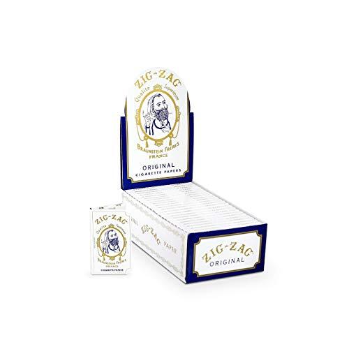 ZIG-ZAG Rolling Papers - Original White 70mm 24 pack carton