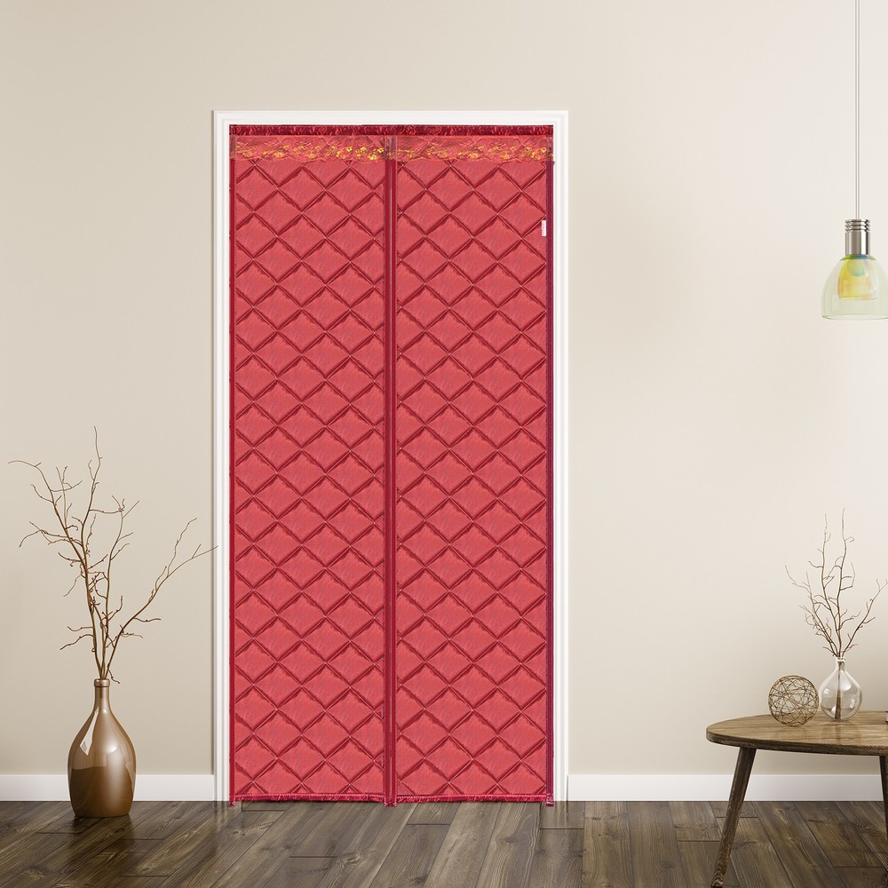 Magnetic Thermal Insulated Door Curtain Fits Door Size 39