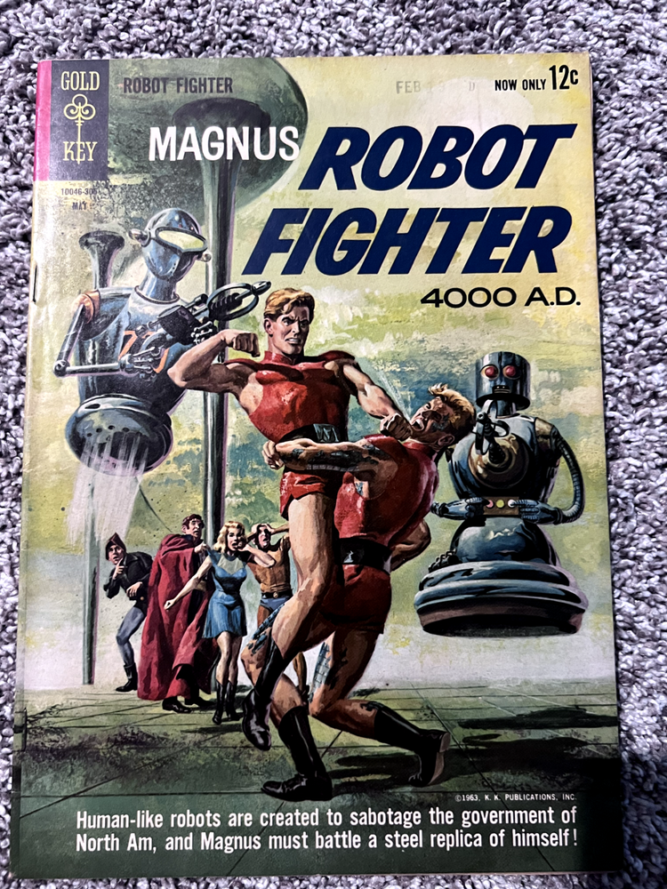 Magnus Robot Fighter #2 F Human like Robots