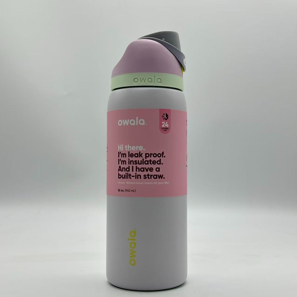 Owala 32oz Candy Coated FreeSip Water Bottle Sport Mug Top Quality US Shipping