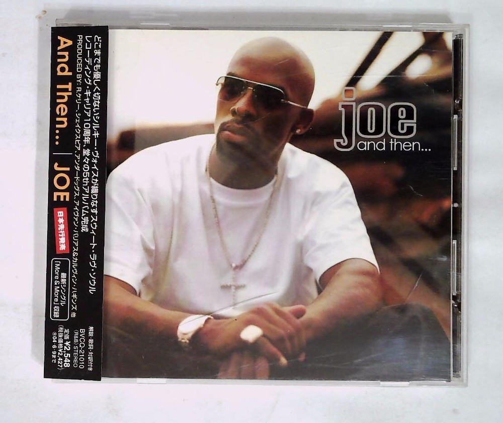 Joe – And Then... BVCQ-21010 JAPAN CD OBI