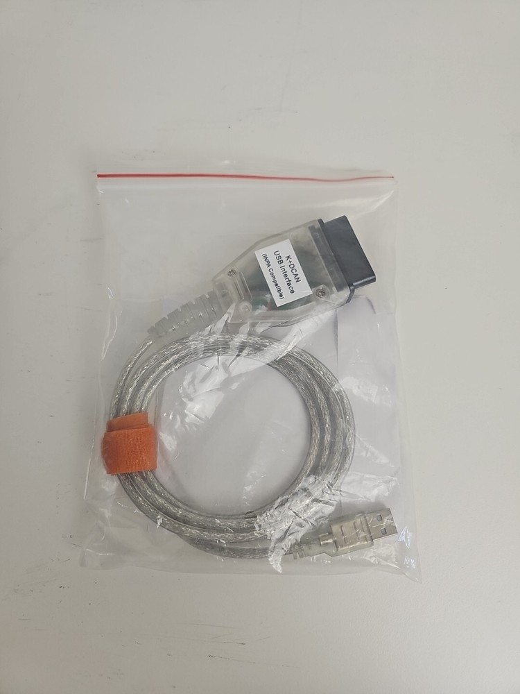 K+DCAN Diagnostic Cable For BMW US OBDII Code Scanner USB Interface with Switch