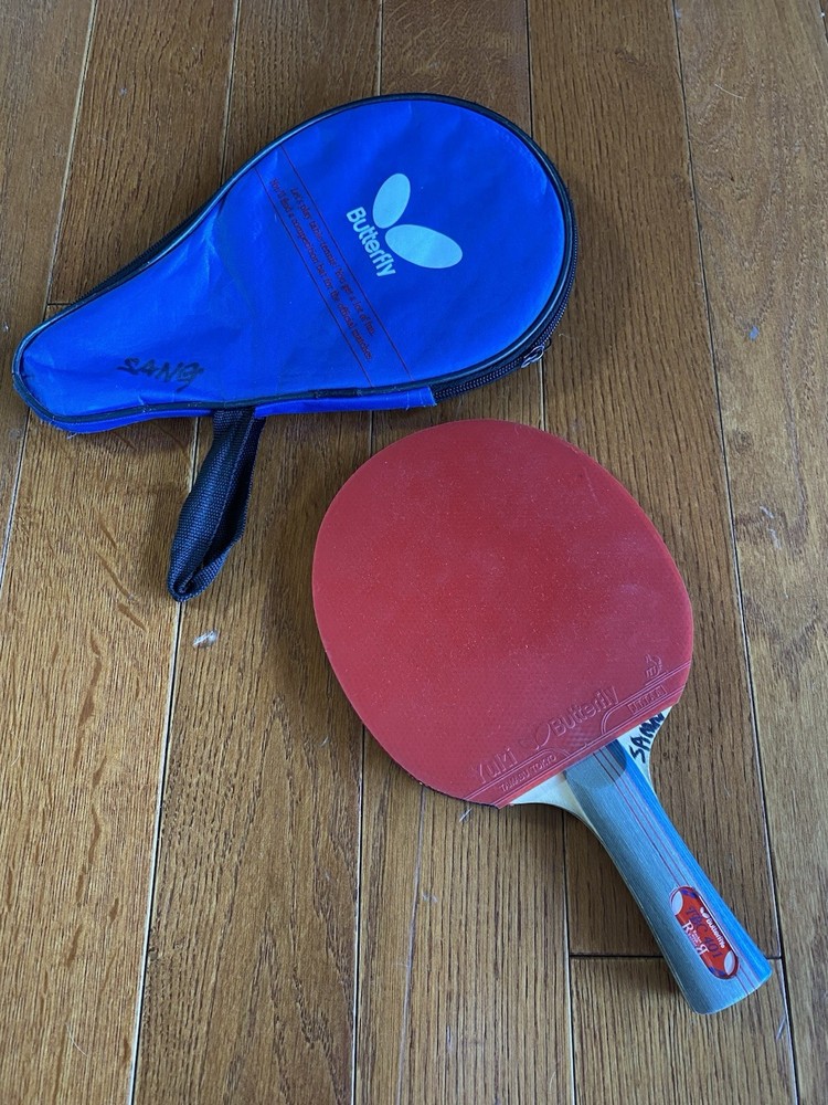 Vintage “Butterfly” Table Tennis Paddle