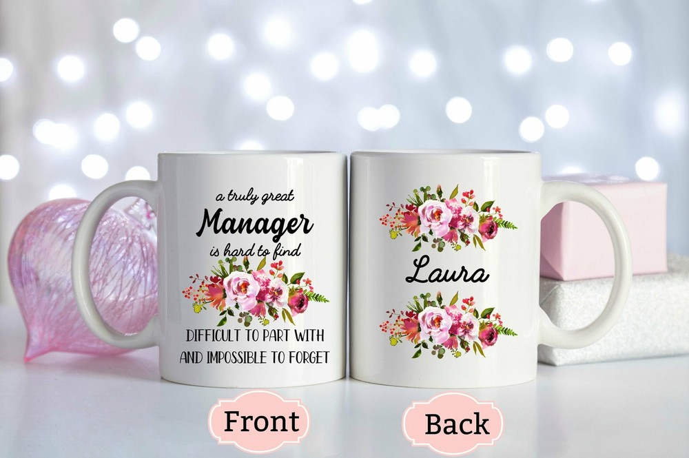 Personalized Manager Appreciation Gift Manager Leaving Gift Manager Mug A Truly