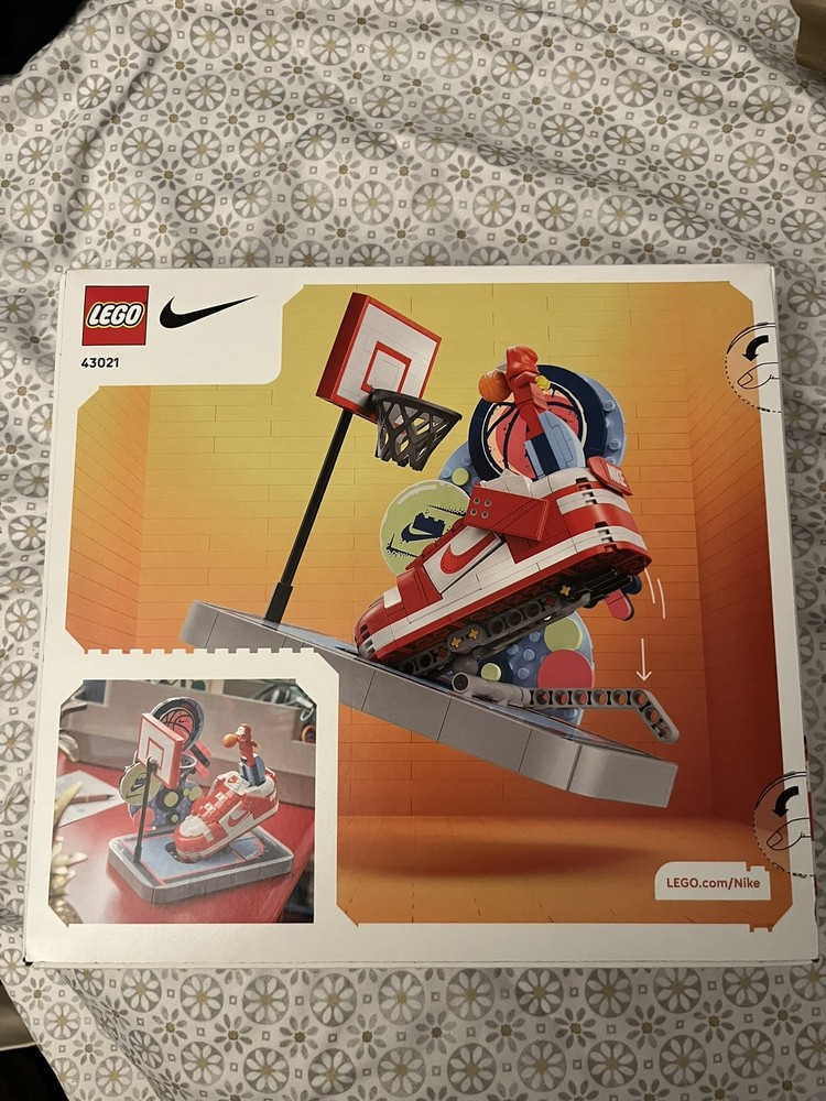 New Sealed Lego 43021 Nike Dunk Trickshot - On Hand, Ready To Ship