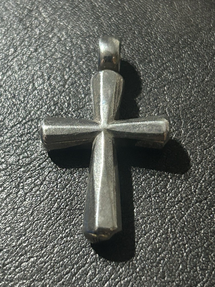 James Avery Retired St. Theresa Pendant Sterling Silver, 925