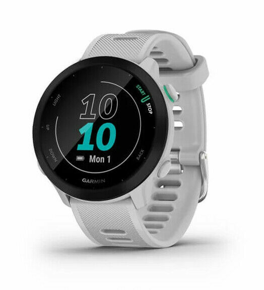 Garmin Forerunner 55 GPS Watch - White