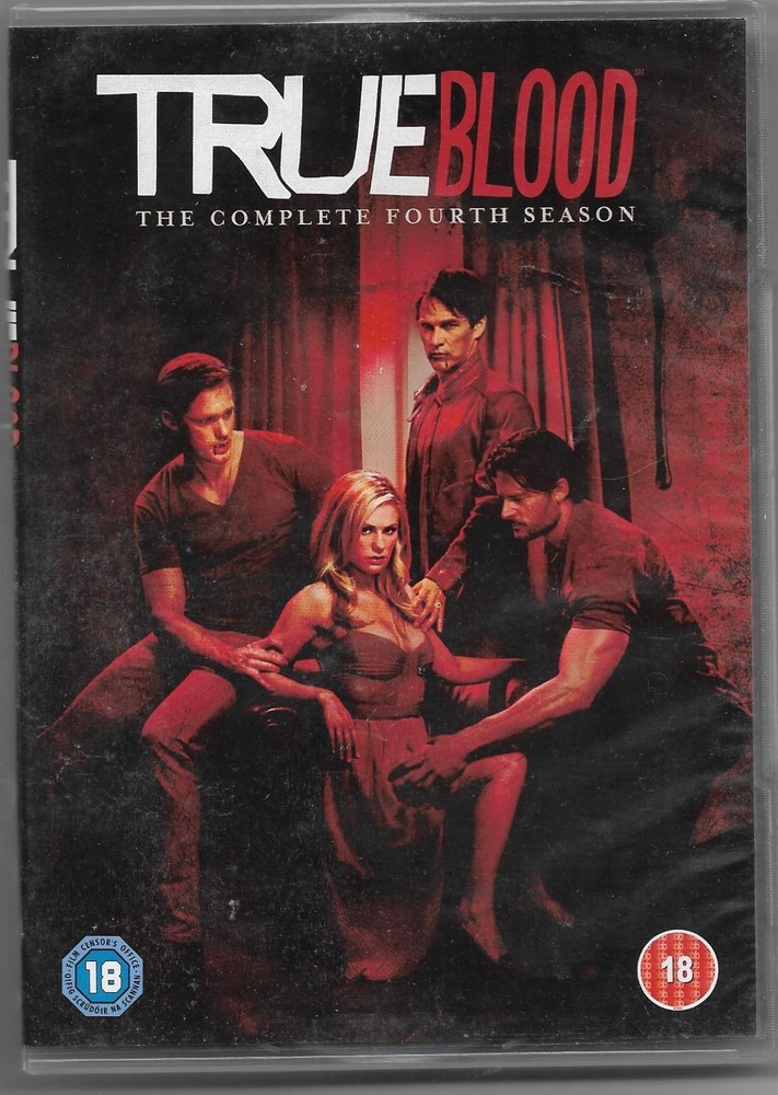 True Blood The Complete Fourth Season 5 DVD SET POSTED 48 HOURS TRACKED
