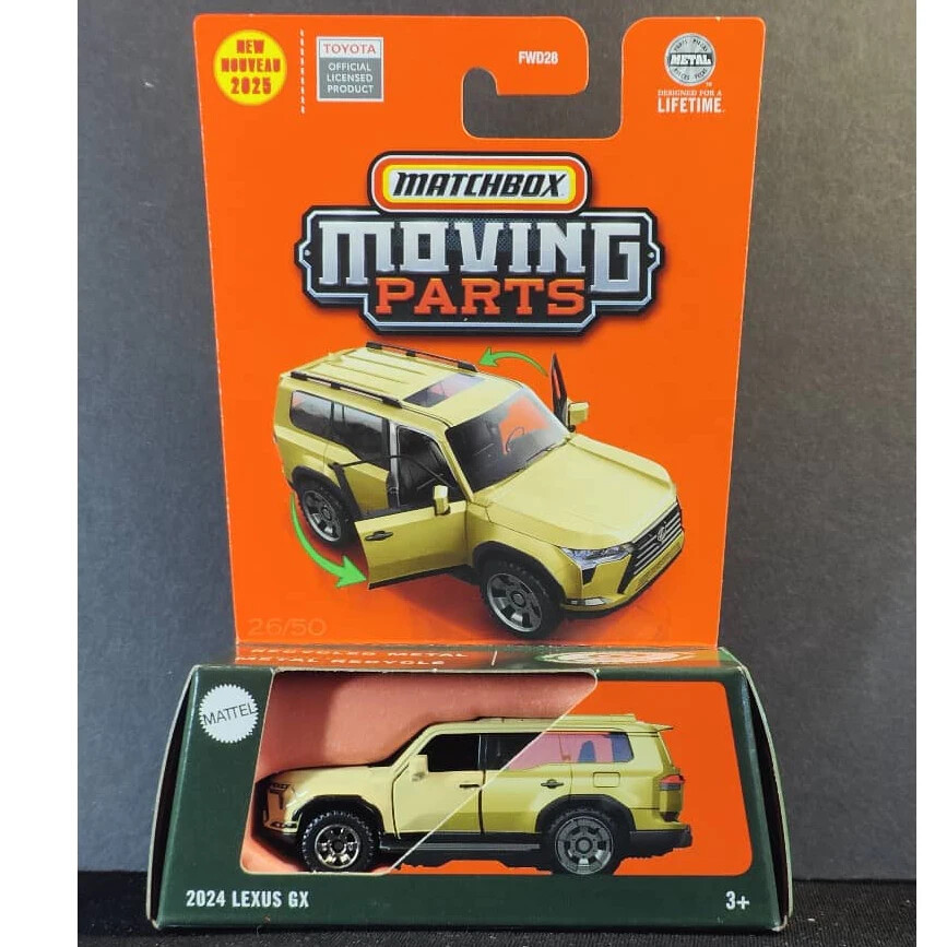 Matchbox 2024 Lexus GX Moving Parts 2025 (In-Stock) New
