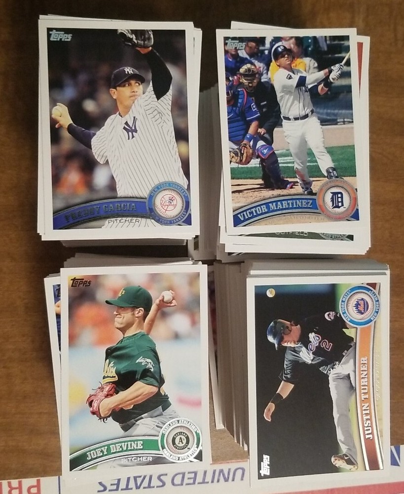 2011 Topps Update US201-US330 Complete Set Pick NM-MT Baseball Cards