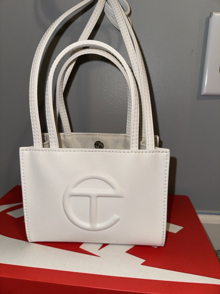 Telfar TF012WTS Women's Shopping Bag - White