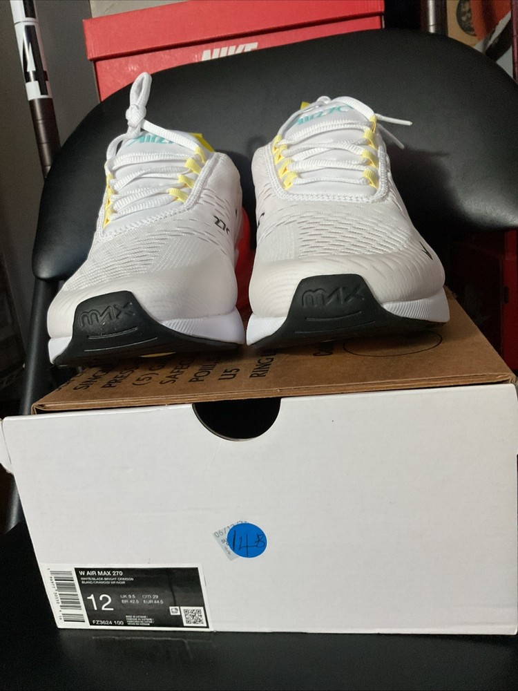 Brand New Air Max 270 Size 12 in Original Box Without Cover FZ 3624 #14B