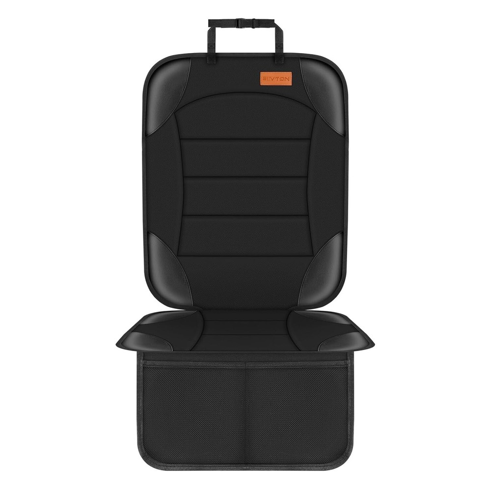 Siivton Car Seat Protector for Child Seat,Waterproof One Pack, Black