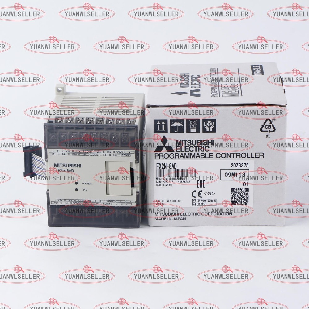 1PC NEW Mitsubishi FX2N-8AD PLC Expansion Module