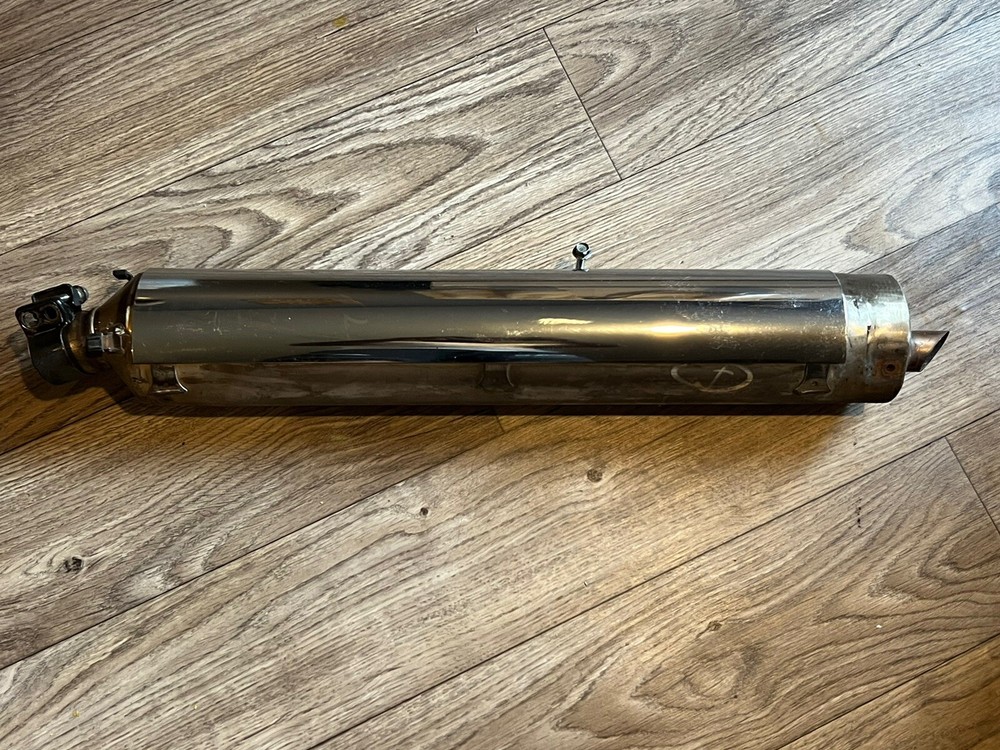 01-17 HONDA GOLDWING 1800 GL1800 LEFT EXHAUST PIPE MUFFLER SLIP ON CAN SILENCER