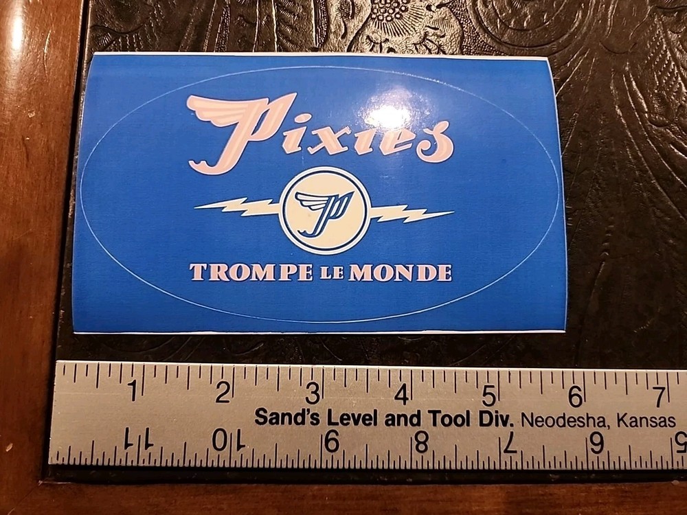 NOS Pixies Trompe Le Monde Album/CD Release  Promo Hype Sticker