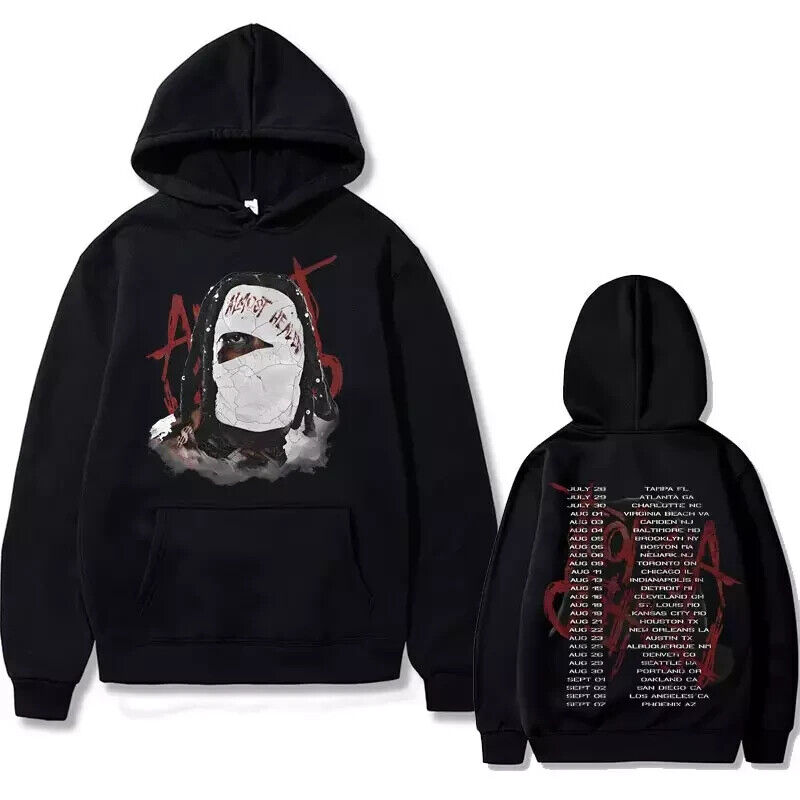 Rapper Lil Durk Healing Tour Hoodie For Fans Double-Sided Full Size