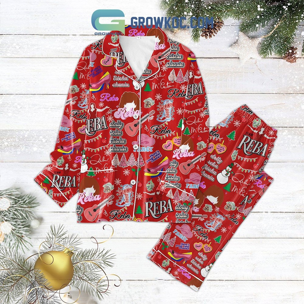 Reba Team One Chance Pajamas Sleepwear Set