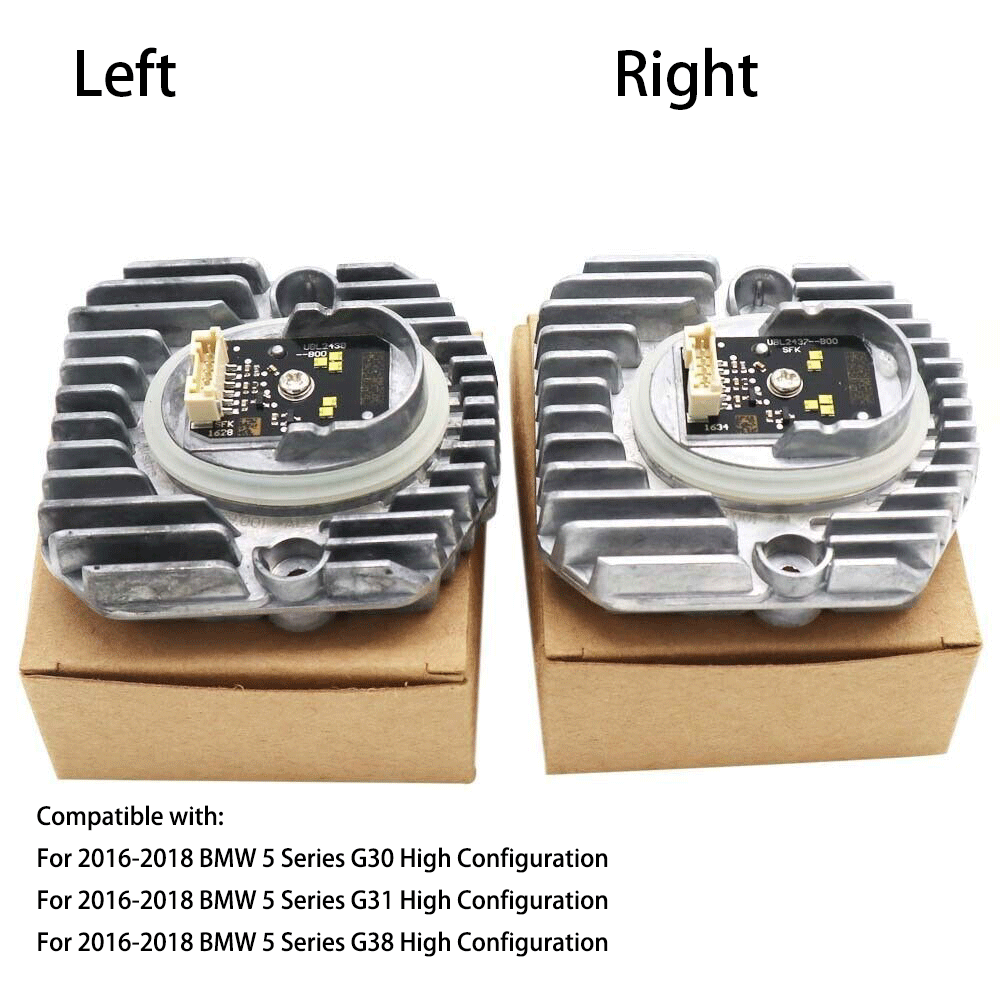 63117214939 Left + Right LED DRL Light Control Module For BMW 5 Series G30 G38