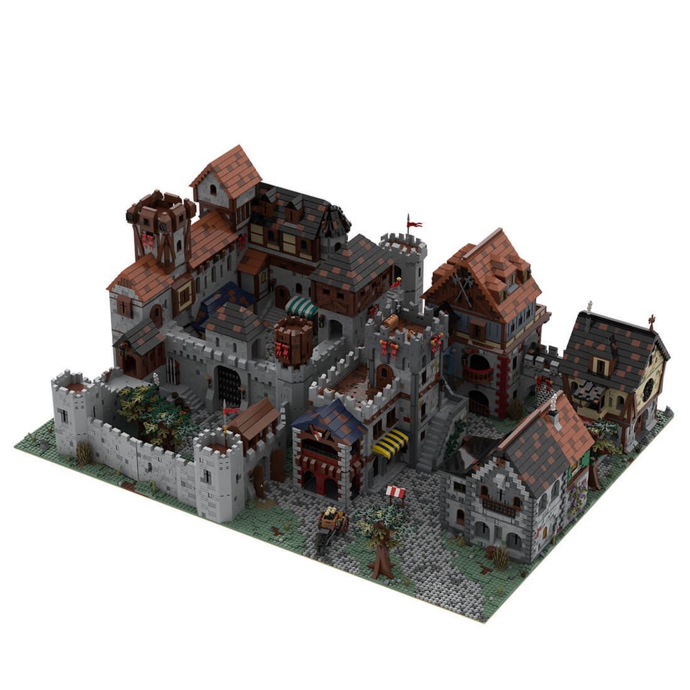 Medieval Royal Village 20331 Pieces Toys Gift for Christmas MOC Build