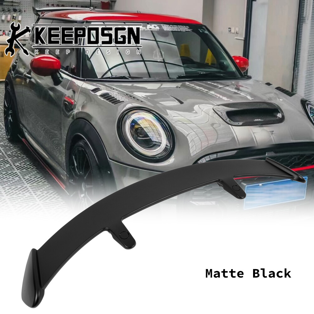 For Mini Cooper JCW MATTE BLACK 52'' Hatchback Rear Trunk Roof Spoiler Wing ABS