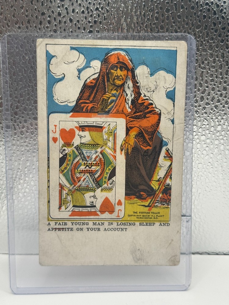 Antique Postcard C1906 Undivided back Gypsy Fortune Telling Maryland