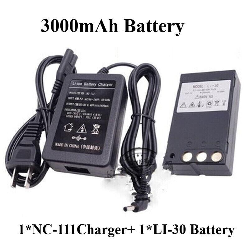 South Ruide LI-30 Portable 7.4V 3000mAh Battery Rechargeable Battery + Charger