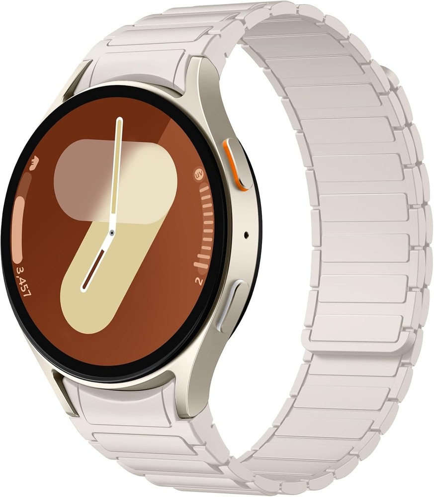 20mm Silicone Strap Compatible with Samsung Galaxy Watch 7 40mm 44mm