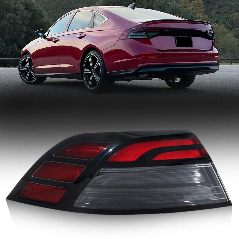 For 2023-2025 Honda Accord LED Tail Light Rear Brake Lamps Outer Left Side