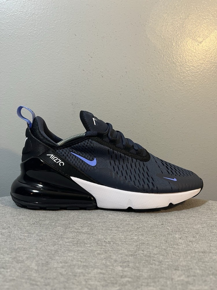 NIKE AIR MAX 270 THUNDER BLUE/BLACK/WHITE/ROYAL PULSE Shoe SIZE 7Y 943345 408