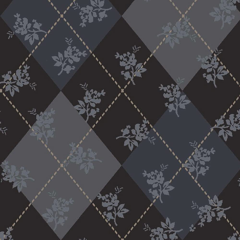 Poly Spandex Hacci Brushed Argyle Print 2-Way Stretch Fabric for Apparel