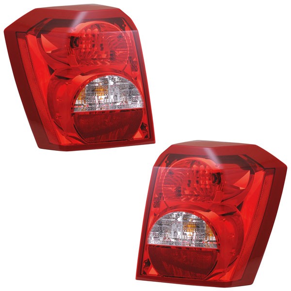 2007-2007 Dodge Caliber Rear Taillight Brake Lamp Set Pair  