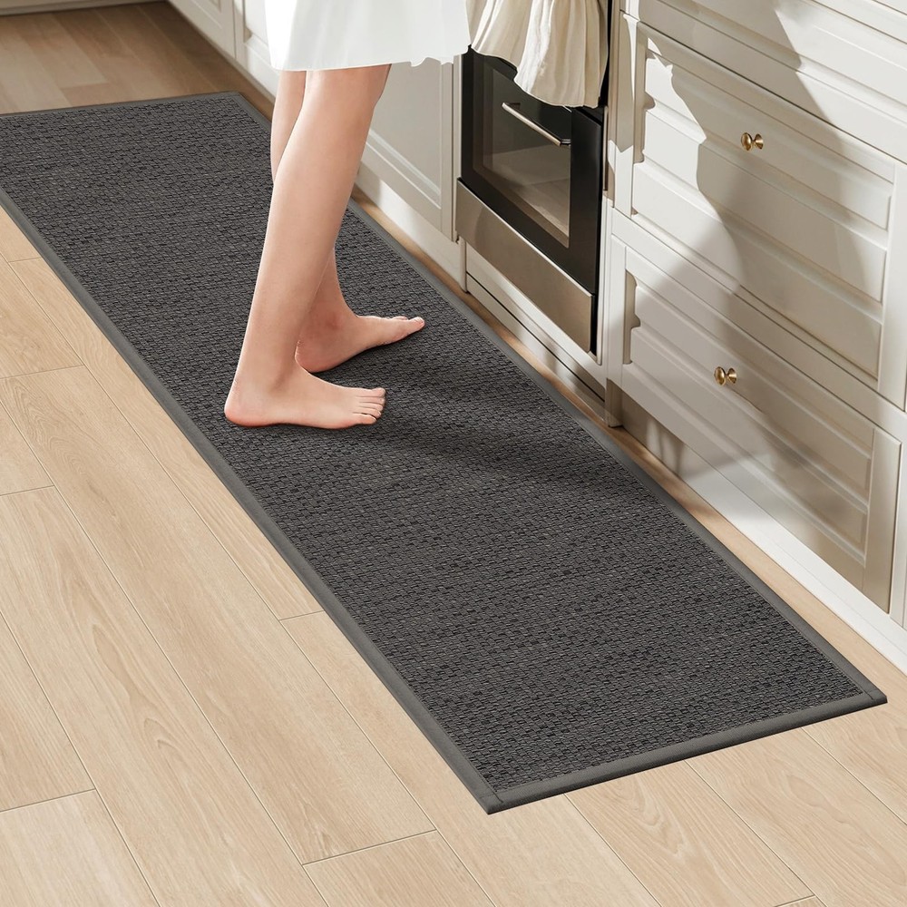Absorbent 17x59 Kitchen Runner Rugs for Floor Comfort and Style