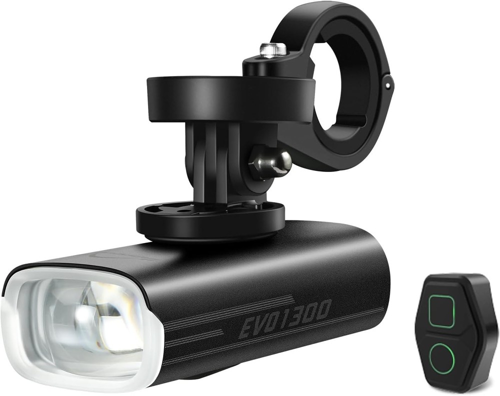 Magicshine EVO 1300 Bike Light with Remote Control & Rechargeable - Black