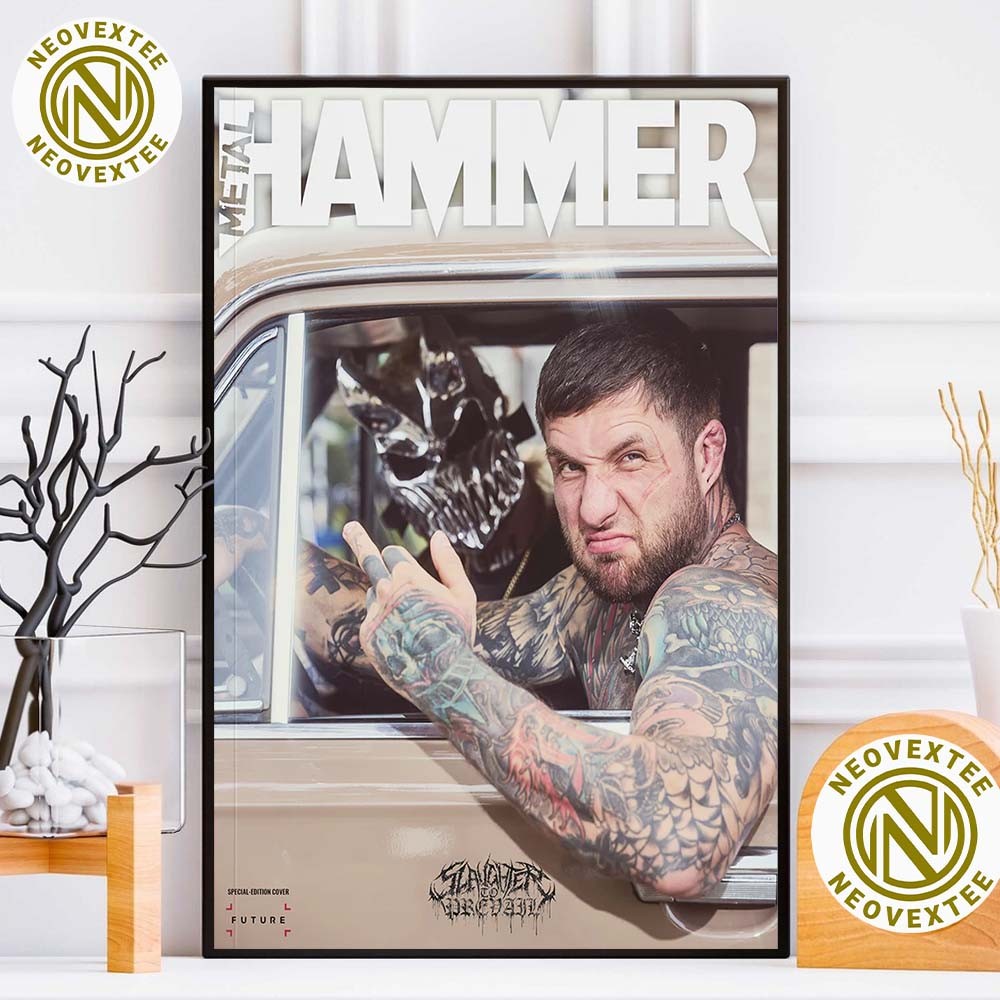Slaughter To Prevail Metal Hammer Cover Magazine Poster Home Decor Unframed