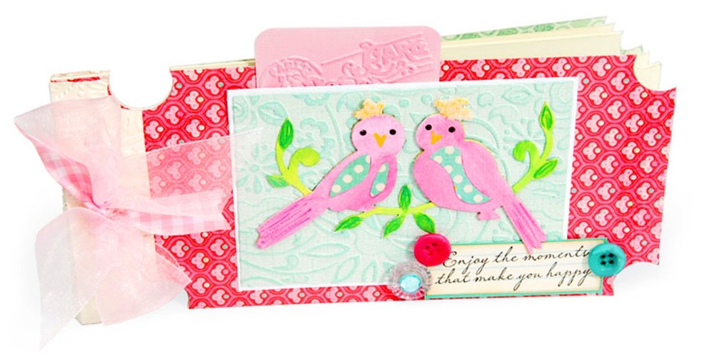 Sizzix Bigz Pro Ticket Album #657331 Retail $59.99 Retired, SO FUN!!!!