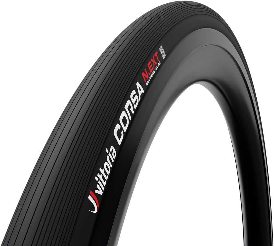 Vittoria Corsa N.EXT Tubeless Folding Road Bike Tire 700x24 Black G2.0