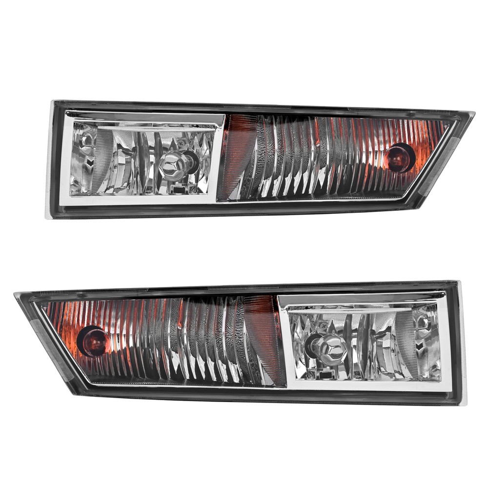 For Cadillac Escalade EXT 07-14 Driver & Passenger Side Fog Lights Turn Signal