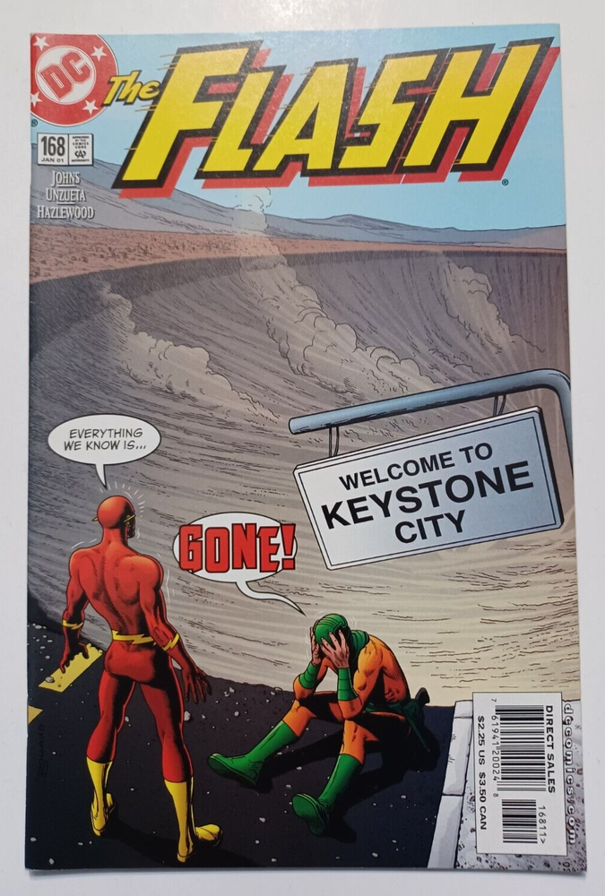 The Flash Vol 2 #168 2001 FN/VF Condition Comic Book