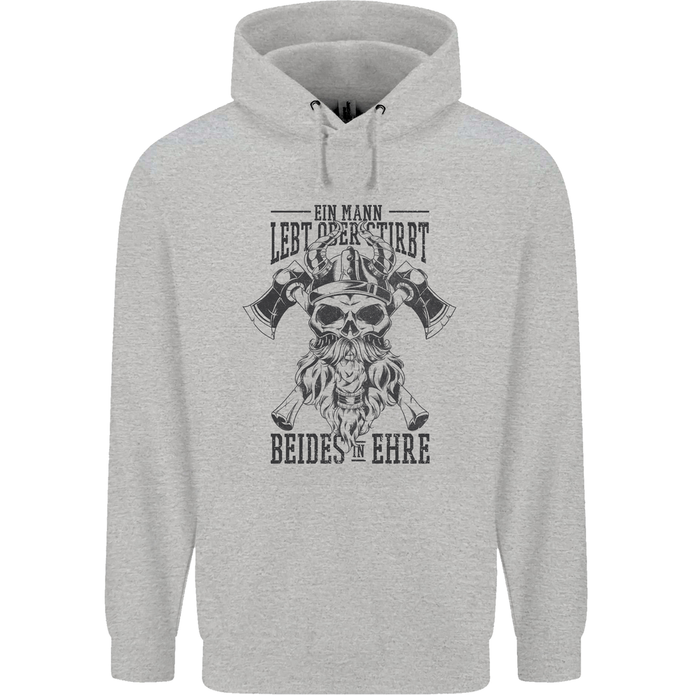 German Viking Mens 80% Cotton Hoodie
