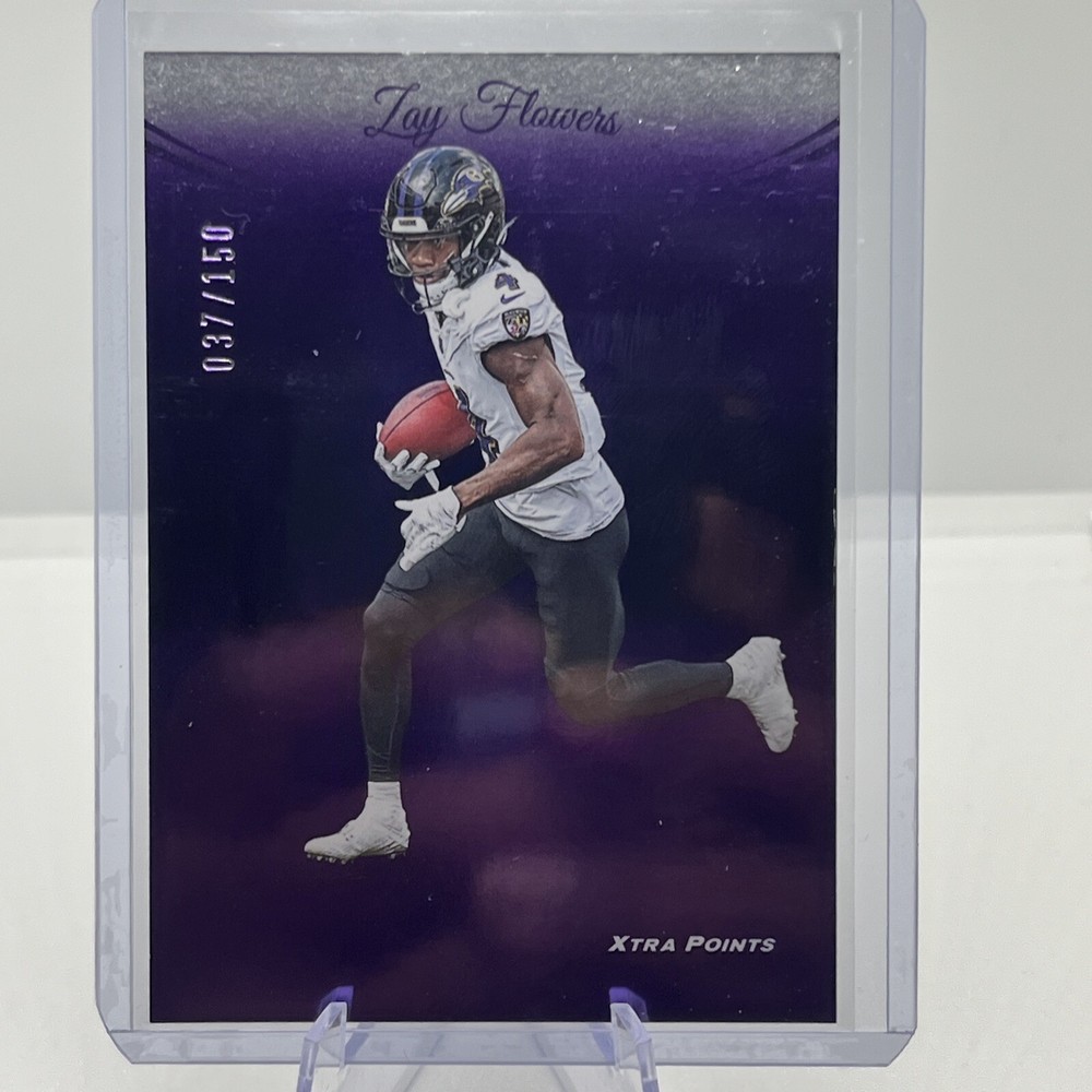 2024 Prestige Zay Flowers Purple 037/150
