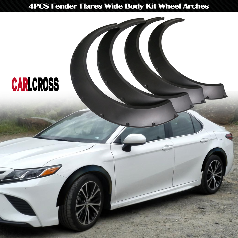 Fender Flares Over Wide Wheel Arches Flexible For Toyota Camry Corolla 33