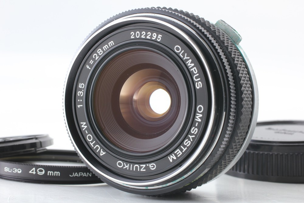 [Near MINT] Olympus G.Zuiko Auto-W 28mm f/3.5 Wide Angl MF Lens From JAPAN