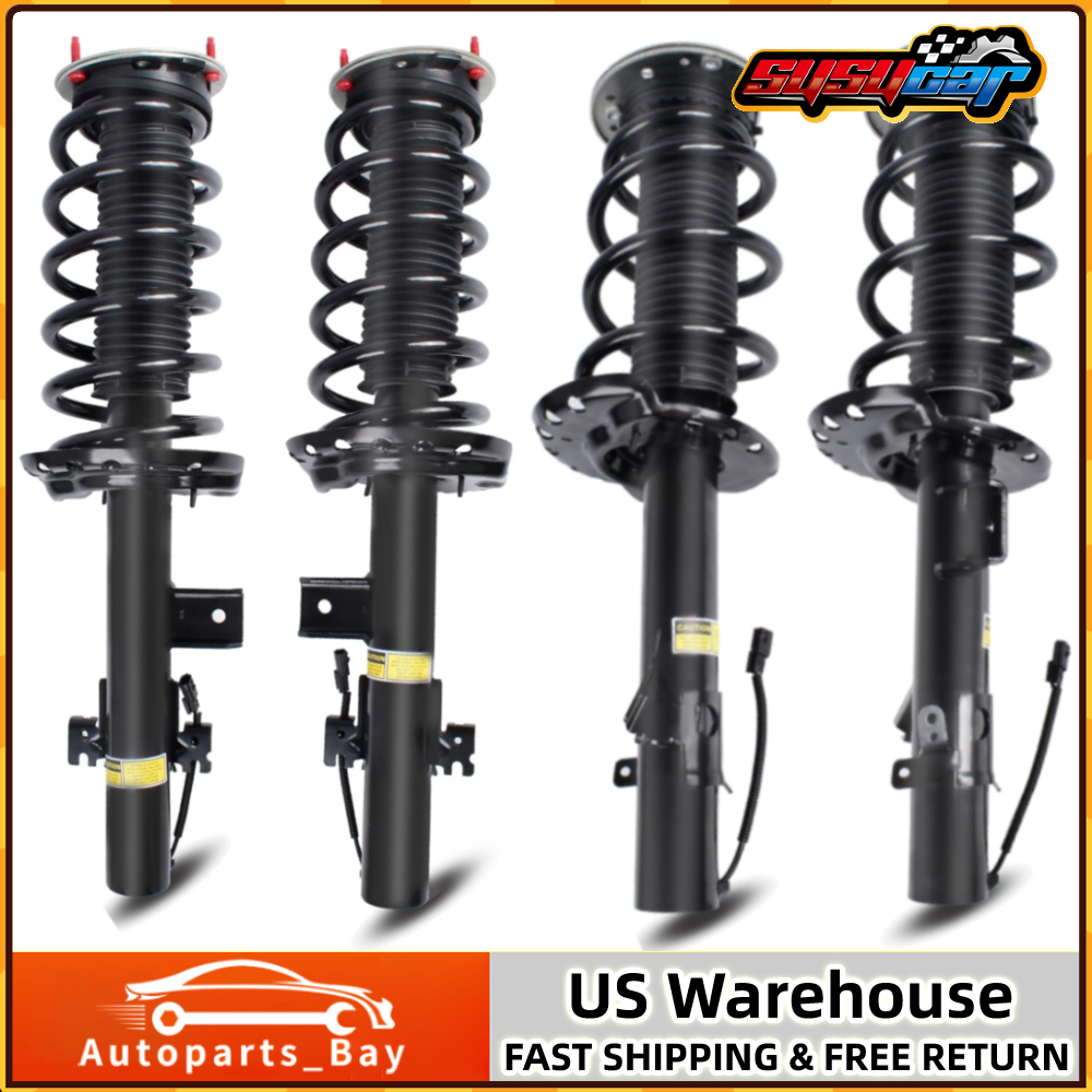 Front&Rear Strut Shock Absorber Magnetic Fits Land Rover Range Rover Evoque 2.0L